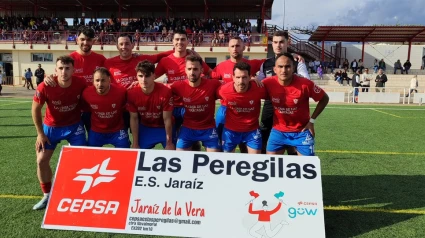 Equipo del Jaraíz que se enfrentó este domingo al Azuaga