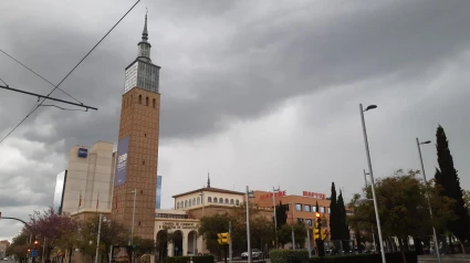Tarde de tormentas en Zaragoza