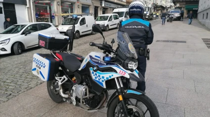 Foto de archivo de un agente de la Policía Local de Ferrol
