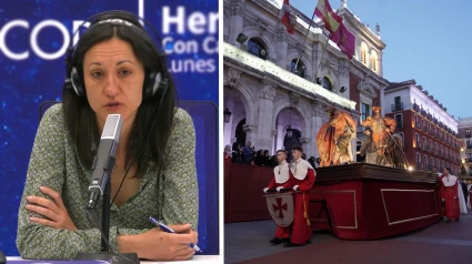 Ana Martín, colaboradora de Herrera en COPE, se emociona con la Semana Santa de Valladolid: "No se puede explicar, hay que vivirla"