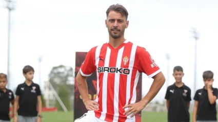 Kevin Vázquez, jugador del Sporting