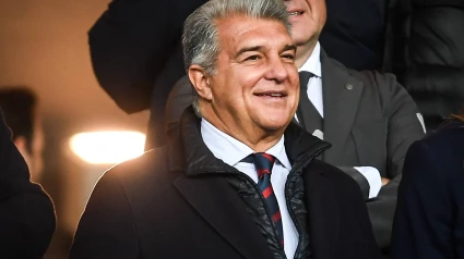 El presidente del Barcelona atendió a los medios en el torneo Conde de Godó.