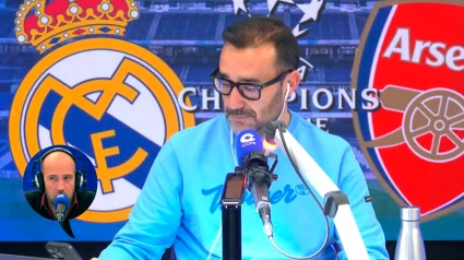 Juanma Castaño recibió en El Partidazo de COPE un whatsapp de Gonzalo Miró en directo