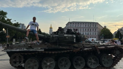 Adrián Lozano en Kiev
