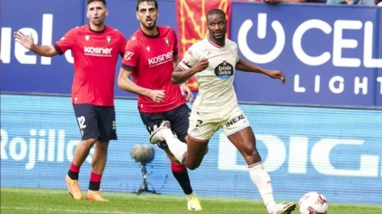 Partido de liga entre Osasuna y Valladolid