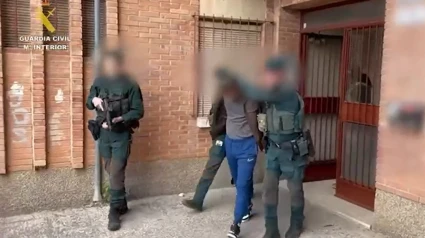 Captura de vídeo de la Guardia Civil