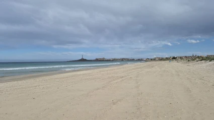 Playa de Levante, en Cabo de Palos