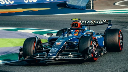 Carlos Sainz, durante los Libres 1 de este viernes en Jeddah.