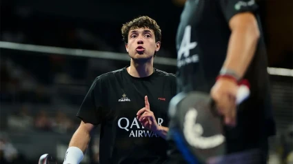 Tapia durante un partido