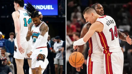 Memphis y Miami se metieron en los playoffs como octavos clasificados de Oeste y Este.