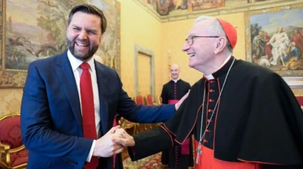 Cardenal Parolin recibe en audiencia al vicepresidente de los Estados Unidos