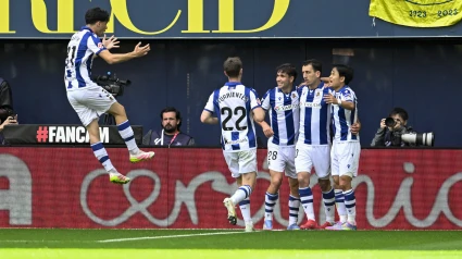Mikel Oyarzabal marcó su octavo tanto en LaLiga tras un error del meta del Villarreal.