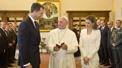 Los Reyes se reunieron con el Papa Francisco el 19 de junio de 2019