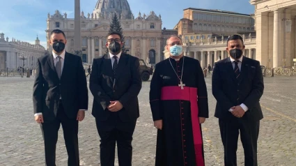 Audiencia Papa Francisco, delegación abulense