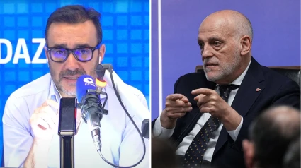 Juanma Castaño y Javier Tebas