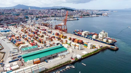 Terminal de contenedores del Puerto de Vigo