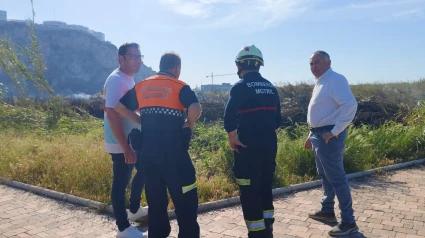 Un nuevo incendio en Salobreña calcina 46.000 metros cuadrados de matorral