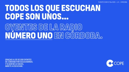 COPE Líder de audiencia en Córdoba