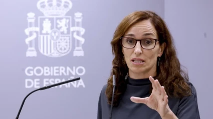La ministra de Sanidad, Mónica García