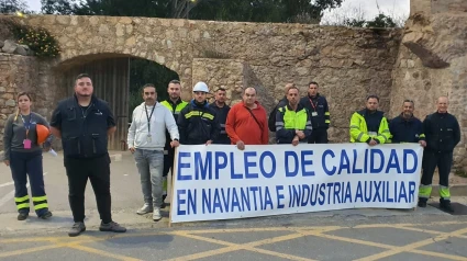 Concentración trabajadores empresas auxiliares