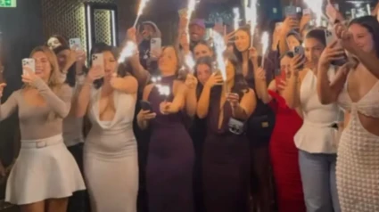 Imagen de la fiesta que ha aparecido en las redes sociales.