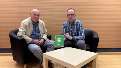 Miguel Yeste, con Andrés Gómez Flores