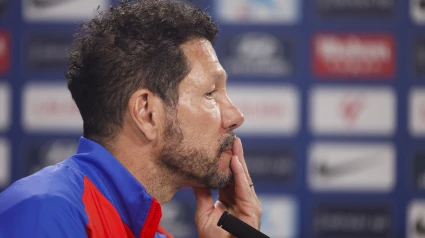 Diego Simeone analizó la actualidad del Atlético de Madrid y el rendimiento del equipo.