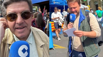 Frederic Porta y Quique Iglesias, en Esports COPE