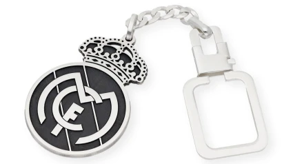 Llavero de plata del Real Madrid