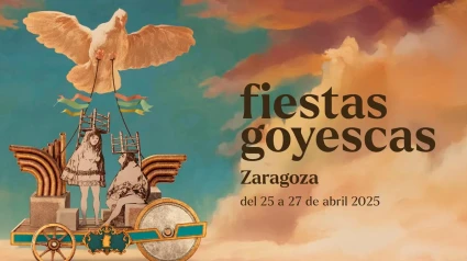 Cartel anunciador de las Fiestas Goyescas.