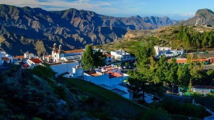 Artenara se queda aislada durante el Rally Islas Canarias