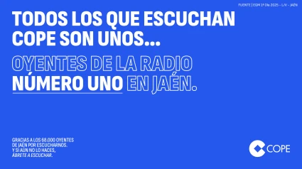 COPE Jaén arranca 2025 como líder absoluto de la radio en la provincia, según la 1ª Ola del EGM