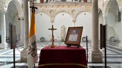 Homenaje al Papa Francisco en al Obispado