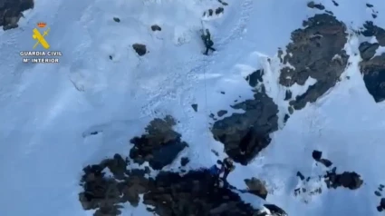Imágenes del rescate en Sierra Nevada
