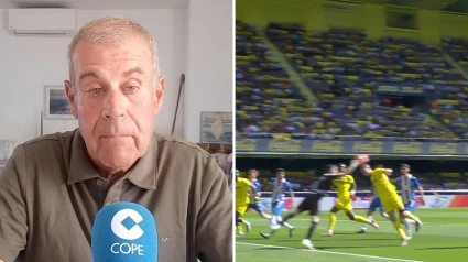 El tremendo enfado de Tomás Guasch con el penalti pitado al Espanyol que finalmente fue anulado: "Qué malo es, es para irse del campo"