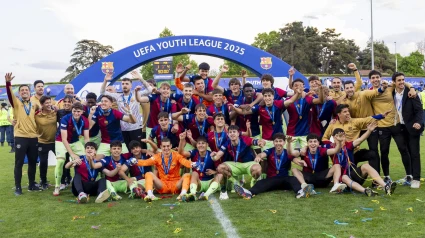 El Barcelona, campeón de la Youth League