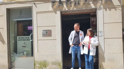 Farmacia de la calle Reinante, en Ribadeo