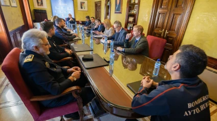 (Foto de ARCHIVO)Imagen de la reunión para reforzar la planificación y respuesta ante situaciones de emergencia en Huelva.REMITIDA / HANDOUT por AYUNTAMIENTO DE HUELVAFotografía remitida a medios de comunicación exclusivamente para ilustrar la noticia a la que hace referencia la imagen, y citando la procedencia de la imagen en la firma27/3/2025