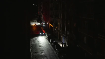 El apagón eléctrico en España: así se vivió en una calle de Orense
