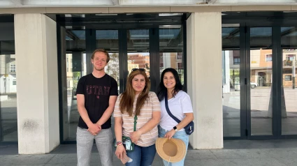 Familia americana en Badajoz