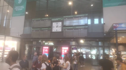 Situación en la estación de Santa Justa