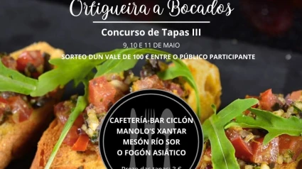 El concurso de pinchos ‘Ortigueira a Bocados’ sorteará un vale de 100 euros entre el público participante