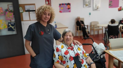 Juana y Nélida cuentan cómo han vivido el gran apagón en unha de las residencias de mayores de Brión