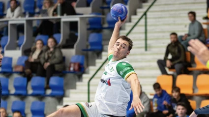 Aitor Albizu, jugador de balonmano de Anaitasuna