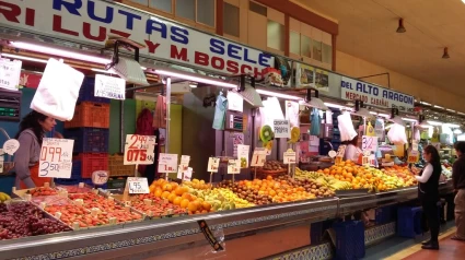 Foto de uno de los mercados municipales de Valencia