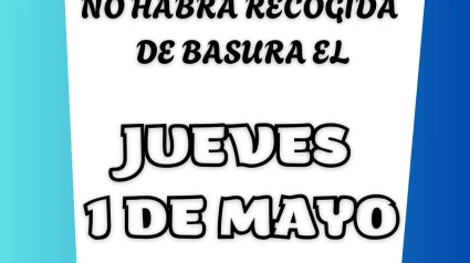 El 1 de mayo no habrá recogida de basura