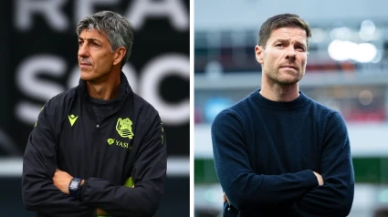 Imanol Alguacil y Xabi Alonso, dos entrenadores guipuzcoanos muy cotizados