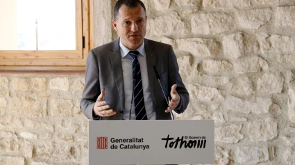 Oscar Ordeig, conseller d'Agricultura