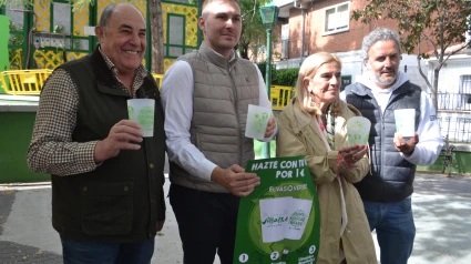 Collado Villalba incorpora el ulso de vasos reutilizables en las fiestas del Gorronal