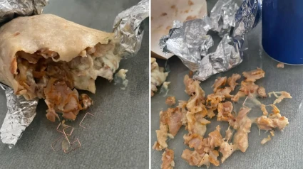 Una menor ingresa de urgencia en Badajoz tras hallar grapas en un durum comprado en Mérida